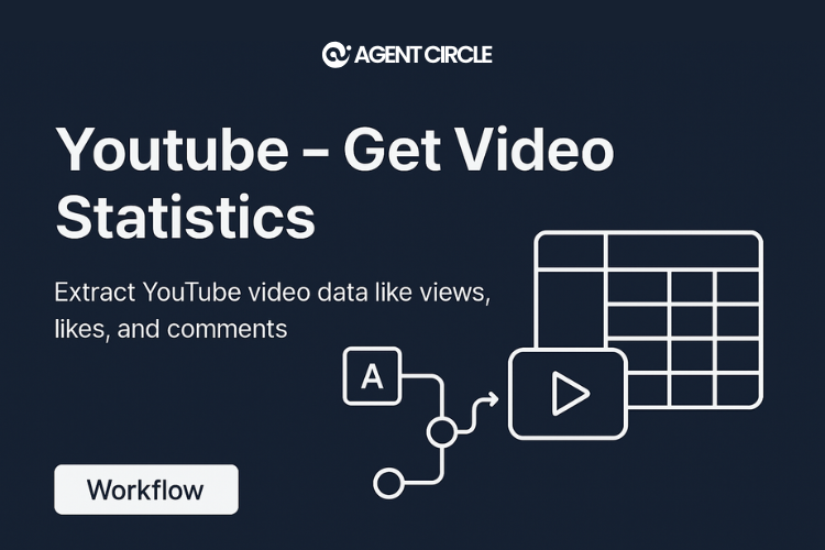 [n8n Workflow] YouTube – Get Video Statistics